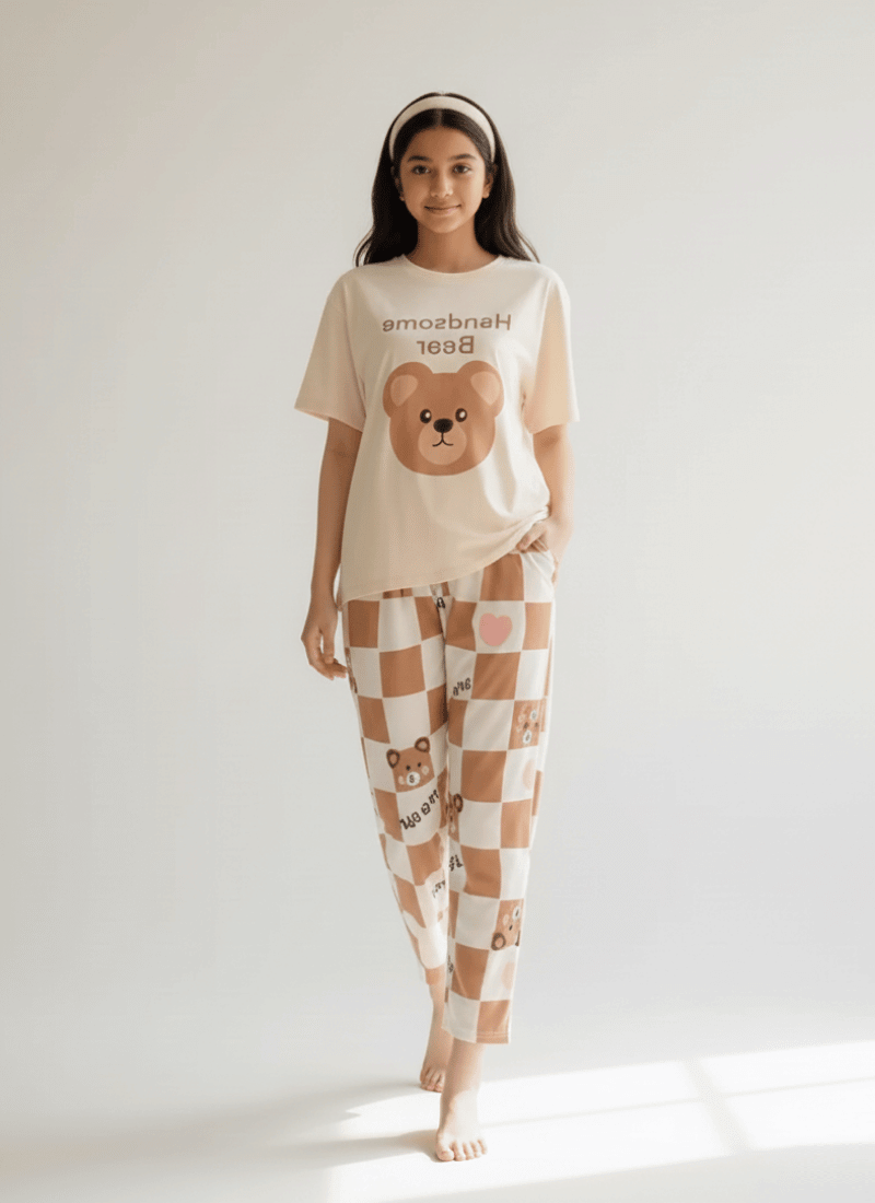 Handsome Bear - PJ SUIT FOR WOMEN