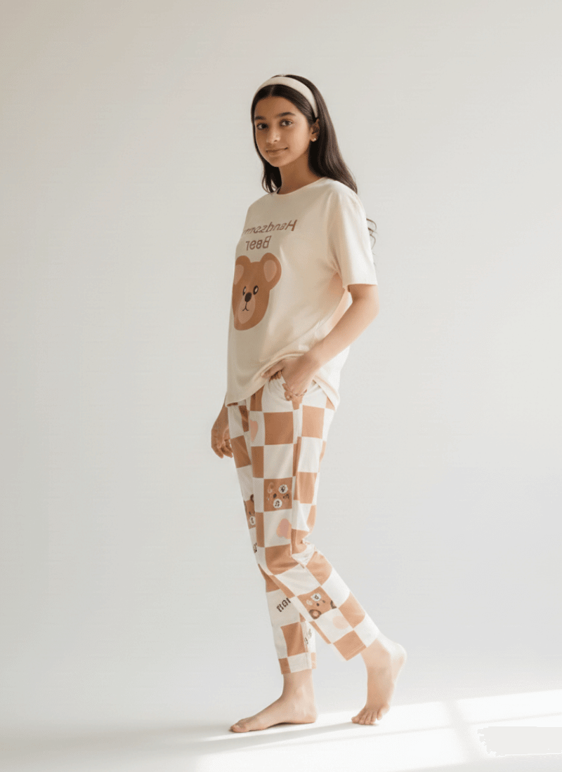 Handsome Bear - PJ SUIT FOR WOMEN