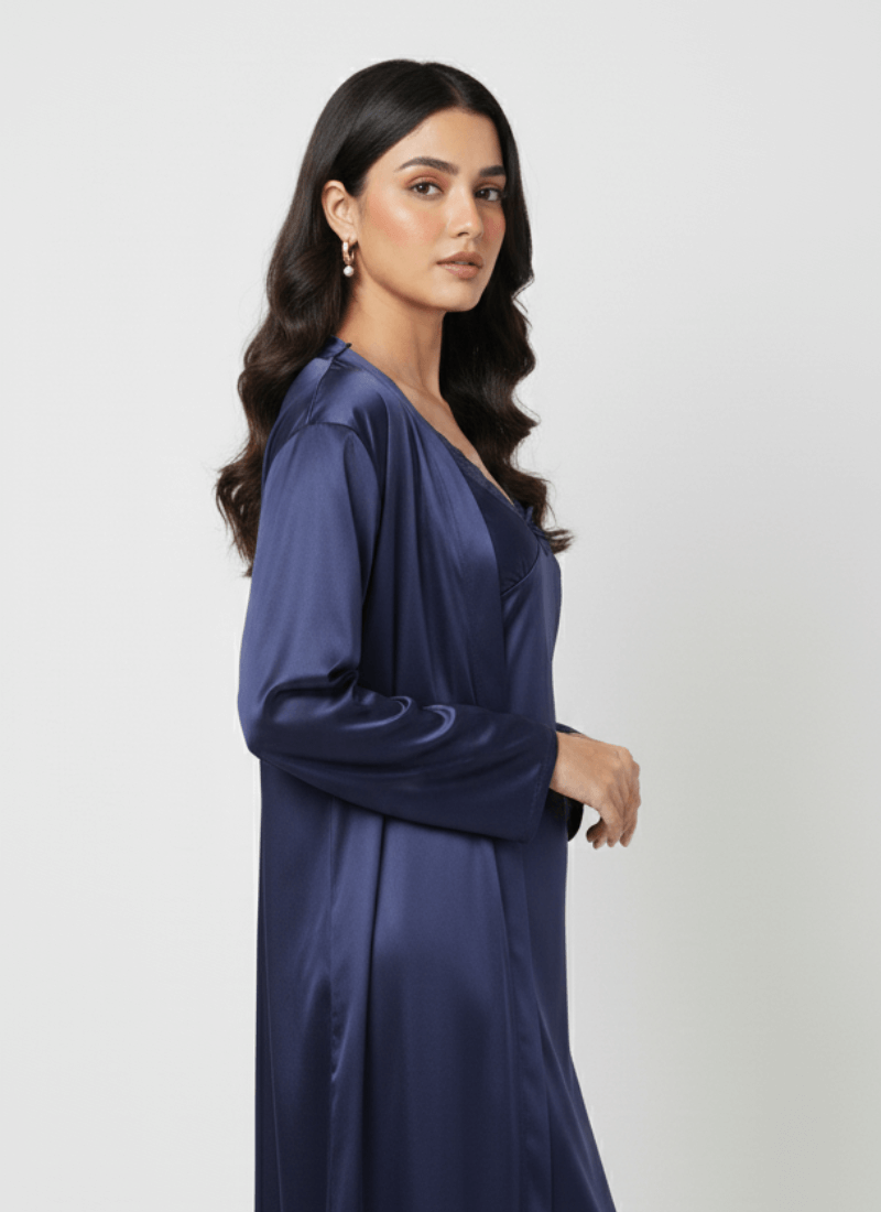 2 Piece Silk Satin Set For Women